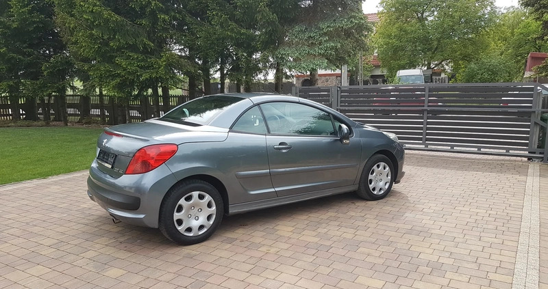 Peugeot 207 CC cena 11900 przebieg: 196000, rok produkcji 2009 z Łomża małe 137